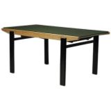 Pierre Guariche Leather Dining Table
