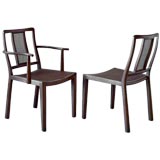 Edward Wormley for Dunbar Set of 12 Dining Chairs