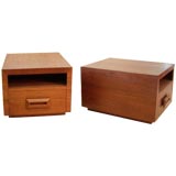 Pair of Paul Laszlo Custom Tables