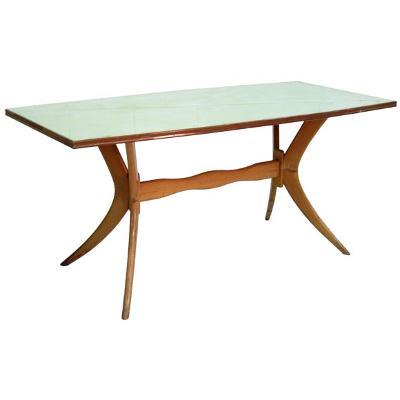 Italian Dining Table and 6 Chairs at 1stDibs