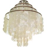 Custom Capis Shell Chandelier