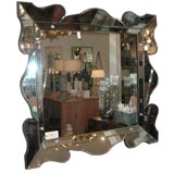 Large Venetian Glass Mirror