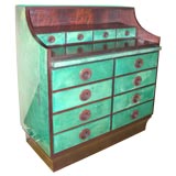 Aldo Tura Rosewood and Parchment Cabinet