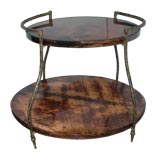 Aldo Tura Parchment Table