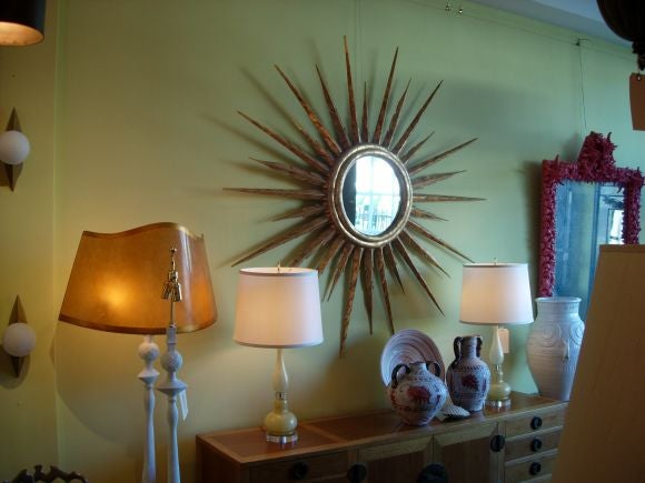 Large 19th Century Italian Gilt Mirror