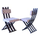 Set of 10 Harvey Probber Knight Chairs