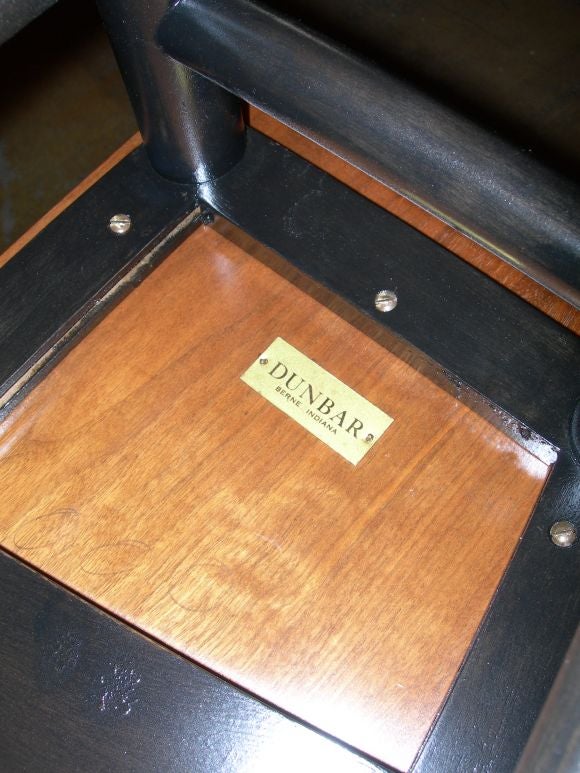 Mahogany Pair of Rare Edward Wormley for Dunbar Constellation Tables