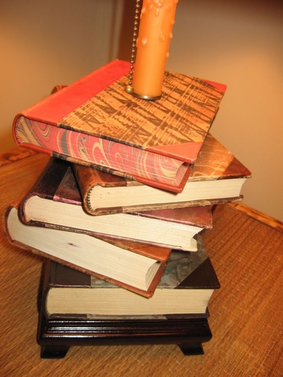 Paper Pair of Book Lamps