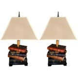 Pair of Book Lamps