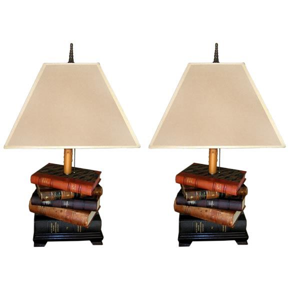 Pair of Book Lamps