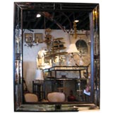 Large Mirror with Beveled Frame