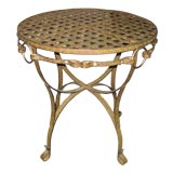 Round Metal Table