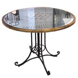Mirrored Bistro Table