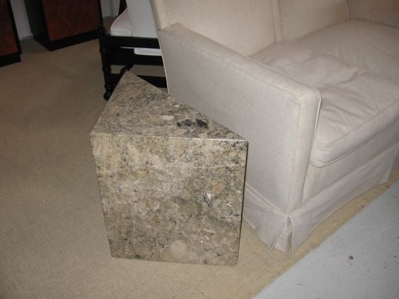 20th Century Pair of Marble End Tables/Bases