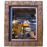 Gesso Framed Mirror