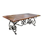 COPPER AND IRON TABLE