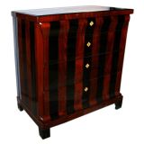Dainish Chest of Drawers with Faux Painted stripes