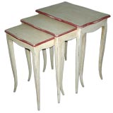 Set of 3 Wood Nesting Tables
