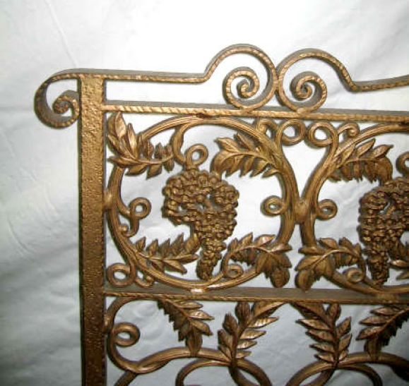 Gilt Iron Screen / Doors