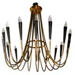 Italian Chandelier Attributed to Guglielmo Ulrich 7