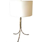 Faux Bamboo Table Lamp by Bagues