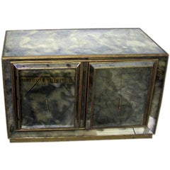 French Modern Neoclassical Mirror Commode / Chest of Drawers, Serge Roche 