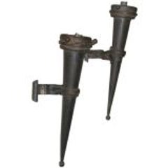 Four Pairs of Torch Sconces in the Style of Gilbert Poillerat 5