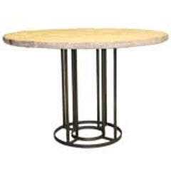 French Circular Table Base in the Manner of Jean Royère 9