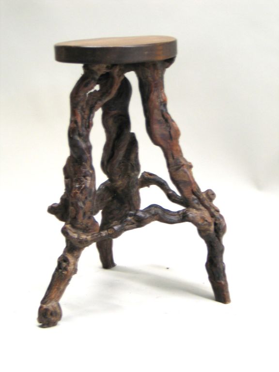 Pair of Primitive Stools