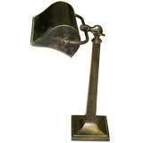 Bronze Desk Lamp Attributed to Andre Arbus