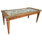 French Modern Neoclassical Cocktail Table by Maison Jansen 1