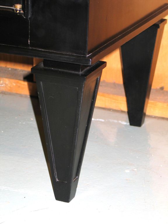Mid-20th Century Ebonized Sideboard by Andre Arbus For Sale