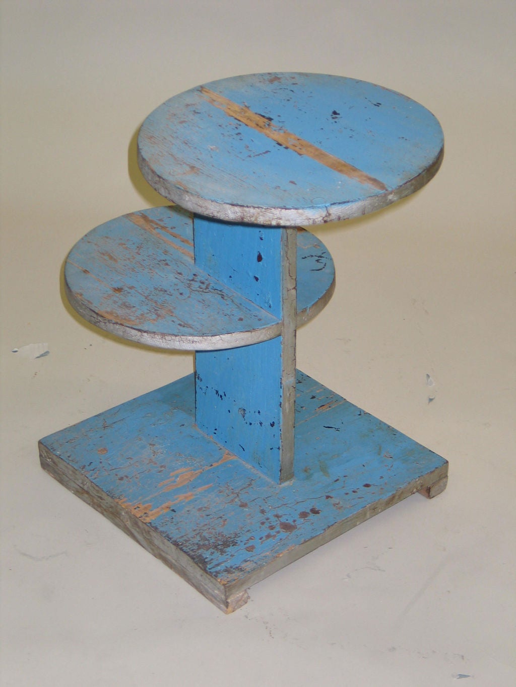 European Rare Handmade Early Modern Prototype Table For Sale
