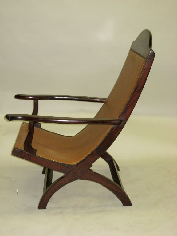 XIXe siècle Paire de chaises longues / fauteuils néoclassiques modernes français en vente