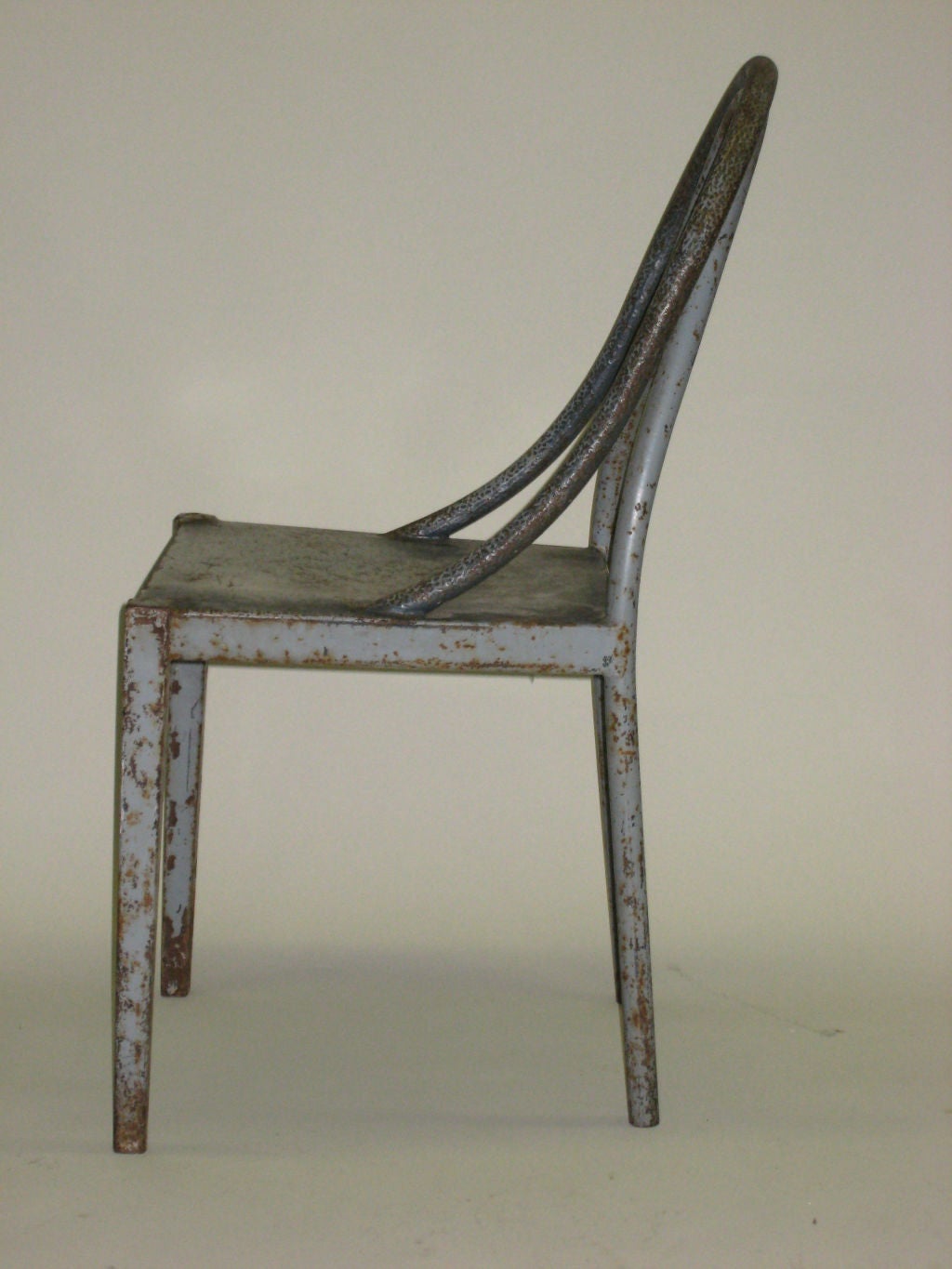 Martellato Importante prototipo di scrivania e sedia modernista francese di Robert Mallet-Stevens in vendita
