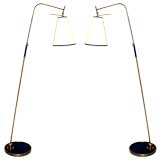 Pair of Floor Lamps by Pierre Guariche