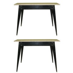 Pair of Consoles/Tables by Atelier 55