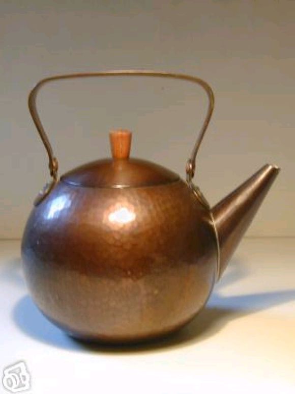 German Early Modern Arts & Crafts Water Can Attributed Richard Riemerschmid In Good Condition For Sale In New York, NY