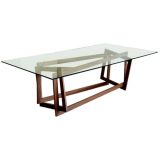 Large Italian Modernist Table by Raniero Aureli