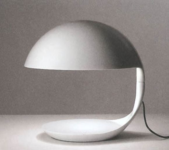 Mid-Century Modern Iconic Italian Design 'Cobra' Table Lamp by Elio Martinelli