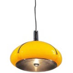 Italian Mid-Century Modern Pendant / Chandelier by Gae Aulenti for Guzzini 9
