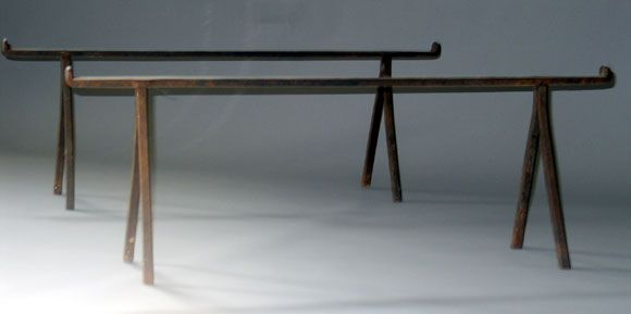 French, 1930s Modern Neoclassical Cocktail Table Base in the Style of Giacometti In Excellent Condition In New York, NY