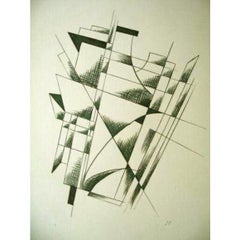 Russian Constructivist Drawing