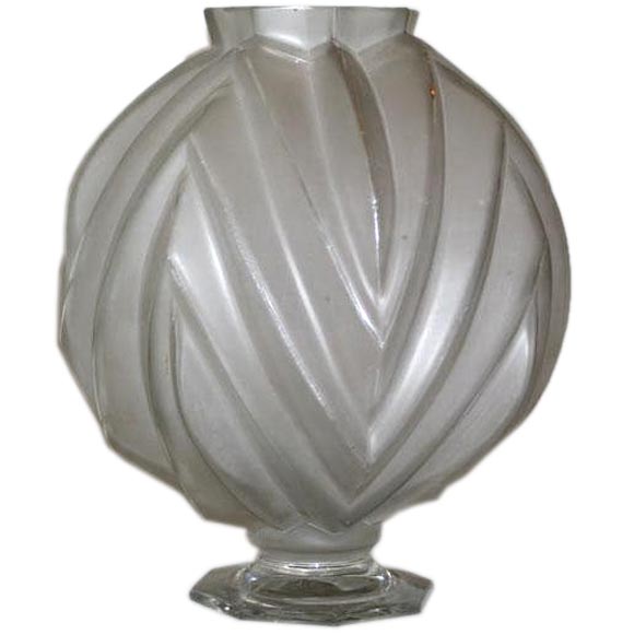 French Art Deco Vase by Sabino