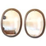 Pair of Mirrors Attributed to Fontana Arte