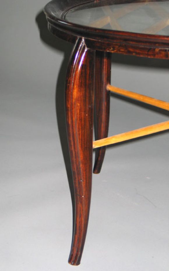 Mid-20th Century Italian Modern Neoclassical Coffee / Side Table by Guglielmo Ulrich