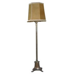 Silvered Bronze Standing Lamp