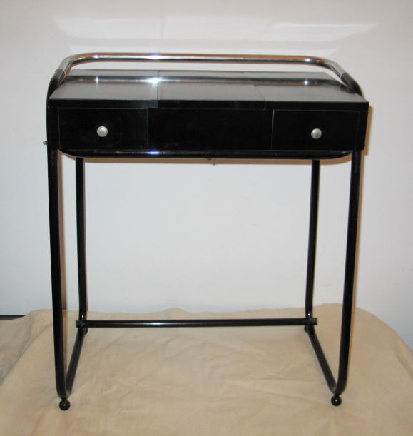 Mid-20th Century French Modernist Vanity / Writing Table