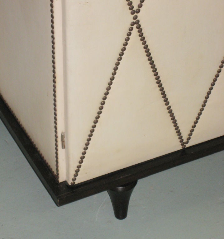 Mid-20th Century Exceptional 'Leather' Cabinet
