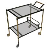 Rolling Drinks Cart by Jacques Adnet